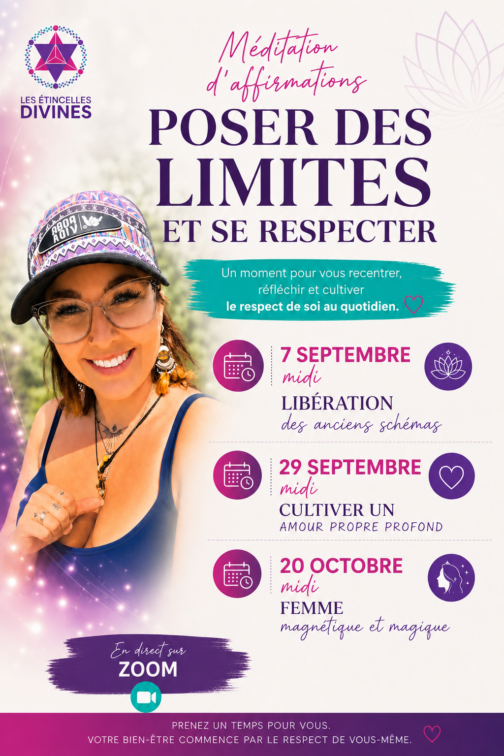 Méditation Poser des limites et se respecter