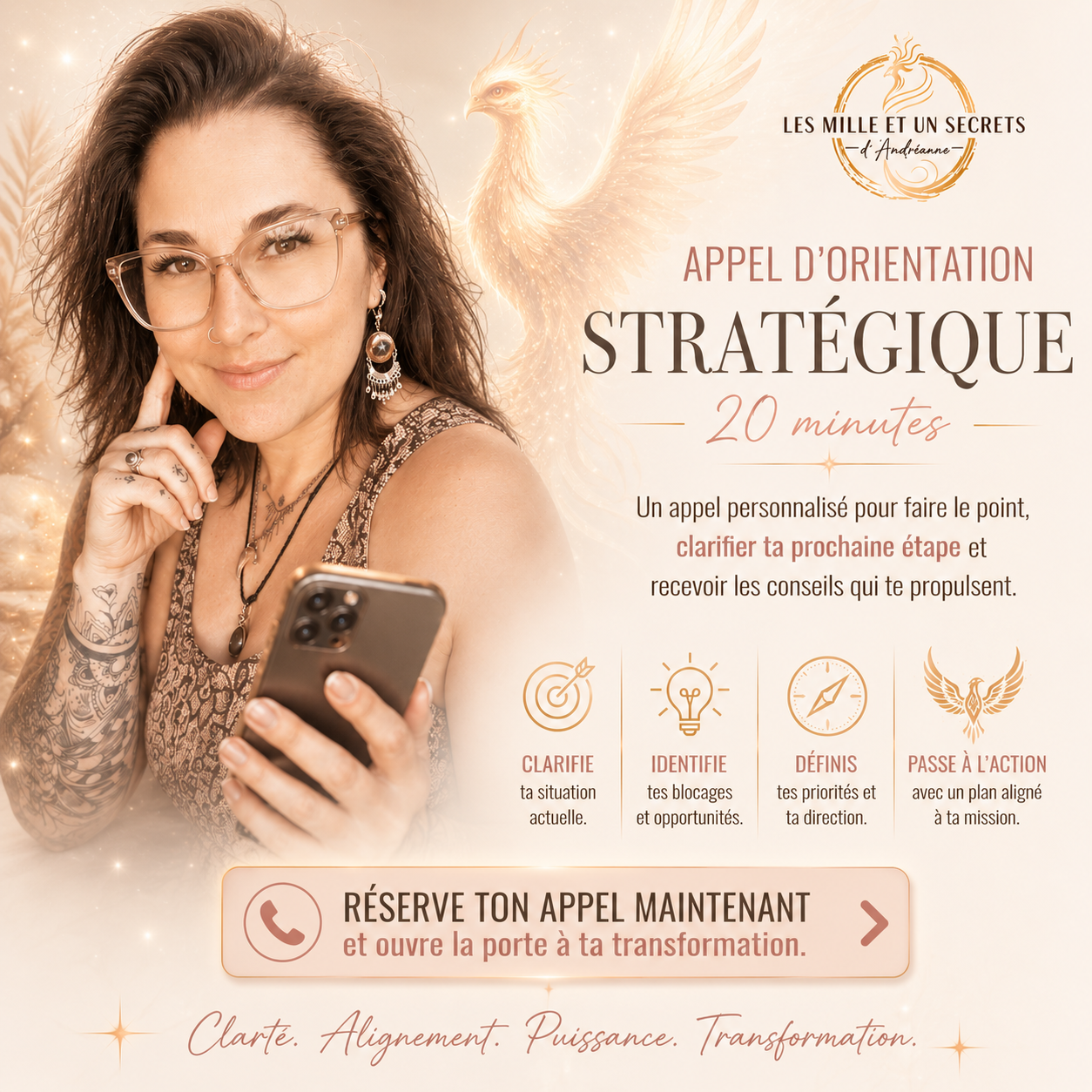 Appel découverte avec Andréanne