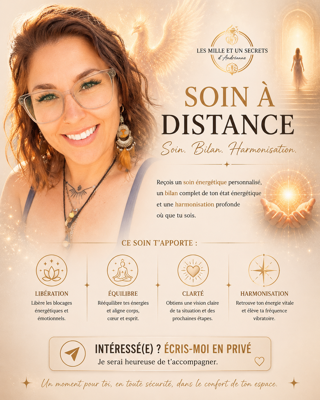 Soin à distance avec Andréanne